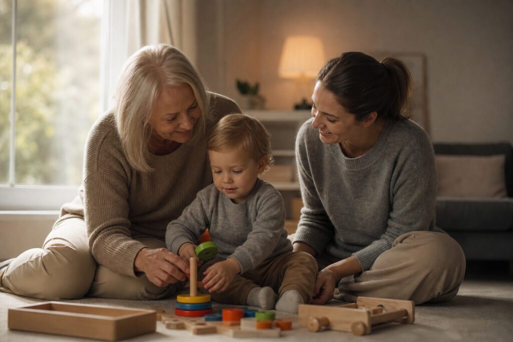 Darf der andere Elternteil Oma oder den Babysitter am Umgangswochenende verbieten?